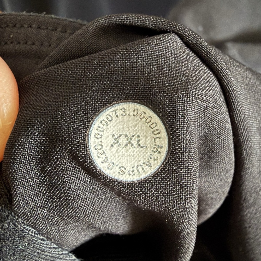 Lululemon Mens City Sweat Pullover Hoodie Black Size 2XL Gym Work Run Athleisure - Picture 8 of 9
